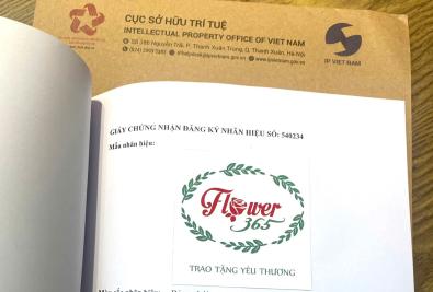 Flower 365 Vui Mừng Đón Nhận Giấy Chứng Nhận Đăng Ký Nhãn Hiệu Do Cục Sở Hữu Trí Tuệ Cấp 11/6/2025 Flower 365 Vui Mừng Đón Nhận Giấy Chứng Nhận Đăng Ký Nhãn Hiệu Do Cục Sở Hữu Trí Tuệ Cấp 11/6/2025