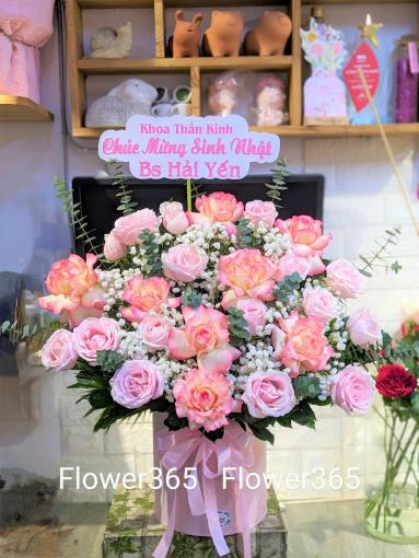 Box Hoa Hồng Cam Kẹo Ngọt